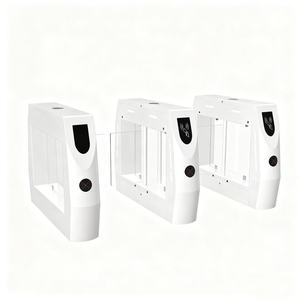 Controlador de Acceso con Torniquete Óptico y Sistema de Rodillos Ópticos para Control de Seguridad Peatonal en Edificios de Oficinas, Centros Comerciales y Villas - Product Image 1