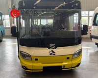 Tenglong Mini-bus électrique urbain 11-20 places, Euro 6, transmission automatique, climatisé, plancher bas, navette urbaine