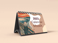 Support histoire imprimable accessoires islamiques canadiens mini citations de conception planification impression promotionnelle calendrier de bureau d'affaires mural