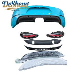 Parti Esterne di Alta Qualità per <span class=keywords><strong>Porsche</strong></span> Cayman 981, Aggiornamento allo Stile 718; Rinnovamento del Modello Precedente, Paraurti, Fari LED; Plug-and-Play - Product Image 6