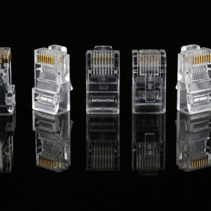 Conector de red RJ45 8P8C, enchufe Ethernet de 8 núcleos para cable Cat6 Cat5e - Product Image 1