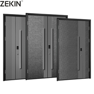 Puerta de Aluminio de Seguridad Exterior Certificada AS2047, Puerta Abatible de Aluminio, Venta Directa de Fábrica Zekin - Product Image 1