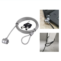 Serrure de câble d'ordinateur portable, verrou de sécurité LCD, câble de sécurité de bureau, mini câble de sécurité pour PC