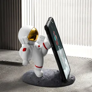 Best welcome resin crafts original astronaut figure cellular holder spaceman iPad support tablets holder