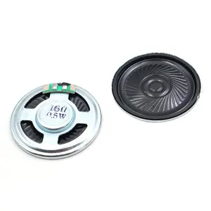 Speaker Audio kualitas tinggi 40MM 16 Ohm 0.5 W Speaker Mylar 16 Ohm 0.5 Watt pengeras suara ultra-tipis untuk peralatan medis Audio