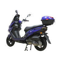 Promo Usine Scooter à Essence 150cc Transmission Automatique Moteur 4 Temps Refroidi par Air Frein à Disque