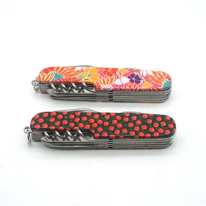 Многофункциональный карманный нож из нержавеющей стали с покрытием, мини-брелок для кемпинга и активного отдыха, EDC - Product Image 6