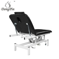 Lit de thérapie chiropratique de physiothérapie électrique Table de massage de traitement de physiothérapie à 2 sections