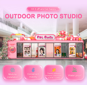 Kiosque de vente de photos en libre-service riche en fonctionnalités Kiosque pour imprimante Photobooth professionnel avec compatibilité SLR et appareil <span class=keywords><strong>photo</strong></span> - Product Image 3