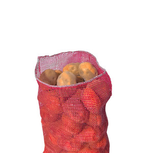 Sacs en filet en PP/PE vierge pour l'emballage de pommes de terre, d'ail, de fruits et légumes en gros - Product Image 1