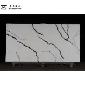 Calacatta đá cẩm thạch nhân tạo thạch anh đá countertops đá thạch anh <span class=keywords><strong>slab</strong></span> Chất lượng cao calacatta Trắng thạch anh - Product Image 1