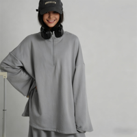 Nouvelles Abayas Lignes 2026 – Ensemble 2 Pièces Hiver en Coton pour Femmes Musulmanes : Haut et Jupe – Vêtements Islamiques