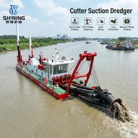 Système de dragage hydraulique personnalisé avec drague à coupe-sable et pipeline de pompage de sable pour les projets d'ingénierie marine mondiale