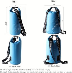 Bolsa Impermeable Ultraligera, Bolsa de Almacenamiento para Actividades al Aire Libre como Rafting, Canyoning, Natación y Deportes Acuáticos - Product Image 4