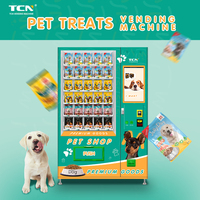 Distributeur automatique de nourriture pour animaux de compagnie TCN 24/7, personnalisé, entièrement automatique, pour chiens et chats