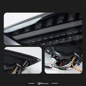 Fanale Posteriore AKD per Malibu <span class=keywords><strong>XL</strong></span> 2016-2022, Luci Posteriori con Indicatore di Direzione Dinamico, Luce Freno Rossa, Accessori Auto - Product Image 6