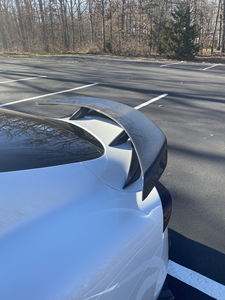 Aimgain Type <strong>GT</strong> Trunk <strong>Spoiler</strong> Carbon Fiber Rear <strong>Spoiler</strong> for Toyota Supra A90 MK5 <strong>Spoiler</strong> Wing 2019+ - Product Image 5