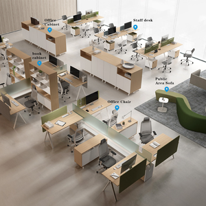 Office Furniture Manufacturer One Stop Space Planning Service Staff Workstation Sofa Filing <b>Cabinet</b> Project Supply - Product Image 2