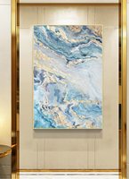Peinture abstraite personnalisée art mural de luxe grande taille image sur toile photos murales art mural salon