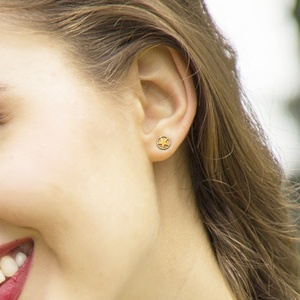 Orecchini a Perno a Forma di Stella in Acciaio Inossidabile Placcato Argento, Nero o Oro per <span class=keywords><strong>Uomo</strong></span> e Donna - Product Image 6