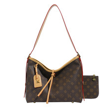 Bolsos de Mano de Lujo para Mujer, Elegantes Bolsos de Hombro de Cuero PU Estampado, Diseño Clásico, Bolso Tote para Uso Diario, para Boutiques - Product Image 1