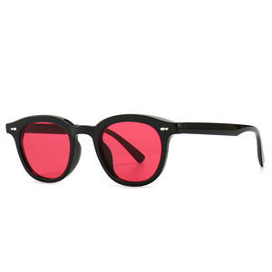 Lmamba Hot Selling Trendy Street Shoot <b>Sunglasses</b> 2022 Retro Rivet Small Round <b>Sunglasses</b> Unisex - Product Image 5