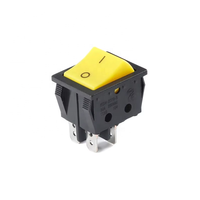 KCD4 Interrupteur à bascule 30A 250VAC 4Pin 6Pin ON-OFF Bateau Type Bateau Interrupteur à bouton-poussoir avec voyant LED