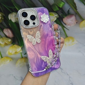 เคสโทรศัพท์มือถือสุดหรูสำหรับ <span class=keywords><strong>iPhone</strong></span> x XR <span class=keywords><strong>XS</strong></span> <span class=keywords><strong>MAX</strong></span> 11 12 13 14 15 16 17 PRO <span class=keywords><strong>MAX</strong></span> AIR Butterfly เคสโทรศัพท์มีโซ่ - Product Image 5