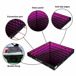 Baldosas LED RGBW para Pistas de Baile, Iluminación para Salones de Banquetes y Decoración para Eventos de Boda - Product Image 2