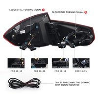 ODPS Dragon Scale Design Adapt pour BMW F30 2013 - 2020 Modèles Feu arrière (boîtier de lampe rouge) Feu arrière ODPS30008