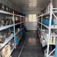 Conteneurs de bureau et logements modulaires pliables de luxe préfabriqués de 20 pieds de haute qualité en provenance de Chine