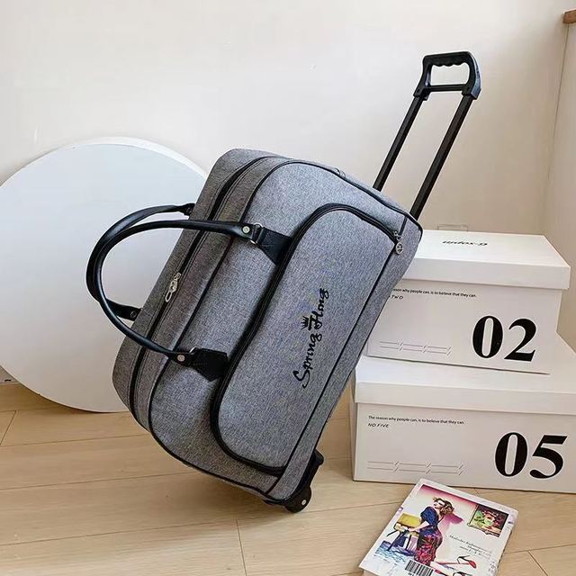 Rolling Duffle Bag with Wheels Rolling Wheeled Duffle Bag