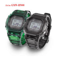 Bracelets de montre en silicone en promotion pour Casio GMWB5000 – Bracelet de remplacement sport souple et coloré