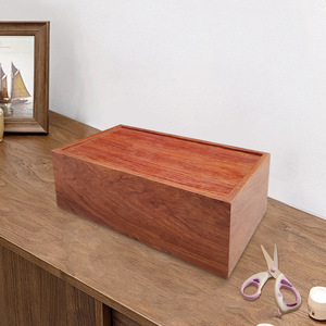 Rosewood pull-out storage <b>box</b>, custom-made wooden <b>box</b>, natural wood, high-end feel, rectangular <b>empty</b> <b>box</b> manufacturer. - Product Image 1
