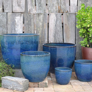 <span class=keywords><strong>Maceta</strong></span> de cerámica esmaltada et Of 6 Large para jardín al aire libre, paisajismo - Product Image 5