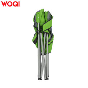 Chaise pliante de camping Woqi, structure en aluminium, tissu Oxford, chaise de jardin portable, chaise d'extérieur avec porte-gobelet - Product Image 1