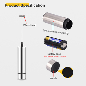 Espumador de leche eléctrico de doble cabezal, venta directa de fábrica - Product Image 5