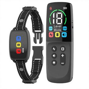 <span class=keywords><strong>Collier</strong></span> <span class=keywords><strong>anti</strong></span>-<span class=keywords><strong>aboiement</strong></span> intelligent <span class=keywords><strong>professionnel</strong></span> pour chien avec écran LCD pour chiens de grande race, <span class=keywords><strong>collier</strong></span> d'entraînement rechargeable en plastique imperméable - Product Image 4