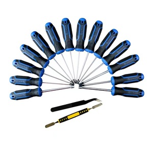 Juego de destornilladores de 100 mm con puntas Phillips, planas y Torx, mango antideslizante, herramientas de bricolaje, 20-40 piezas - Product Image 2