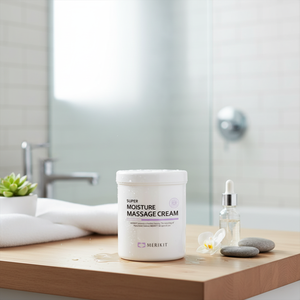 Cosmético Coreano MERIKIT CREMA DE MASAJE SÚPER HIDRATANTE 1000ml Antienvejecimiento con Bomba para el Cuidado de la Piel Reafirmante Revitalizante Aclarante - Product Image 3