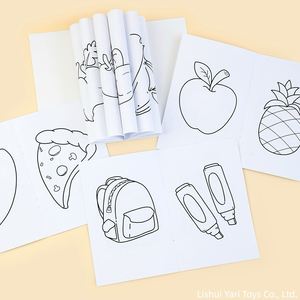 Mini livres de coloriage, cadeaux de fête, fournitures scolaires, activités créatives pour enfants, apprentissage du dessin, activités de voyage, kit artistique avec crayons - Product Image 3