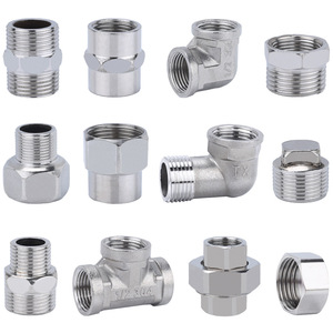 Top Xây Dựng Thép Không Gỉ 6-Điểm Kết Nối Trực Tiếp Nội Bộ Bên Ngoài Chủ Đề Khớp Nối <span class=keywords><strong>Tee</strong></span> Khuỷu Tay Giảm Phụ Kiện Đường Ống - Product Image 5