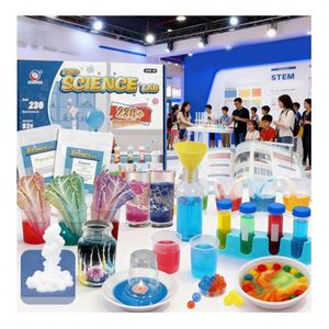 Interactive STEM Educational Plastic Laboratory Kit for Kids Ages 4+-Chemistry Experiments Safe Hands-On Discovery Learning <b>Toy</b> - Product Image 1