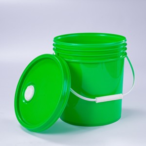 צבע דלי פלסטיק 10l סיטוני 2 דליי גלון עם כיסים - Product Image 1