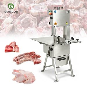 Máquina Eléctrica de Corte de Pescado y Carne Congelada de Sobremesa, Totalmente Automática, Comercial, Mini, con Cuchilla de Acero Importada - Product Image 1