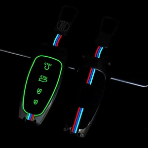 Funda de protección para llave inteligente de coche, carcasa de aleación de Zinc para <span class=keywords><strong>Hyundai</strong></span> <span class=keywords><strong>Ioniq</strong></span> 5 Solaris Sonata Hybrid Nexo Nx4, novedad - Product Image 5