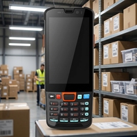 Terminal de données portable robuste Cashino S2 Android 11 avec lecteur de codes-barres, 4G, WiFi, IP68 et clavier pour la logistique et la vente au détail