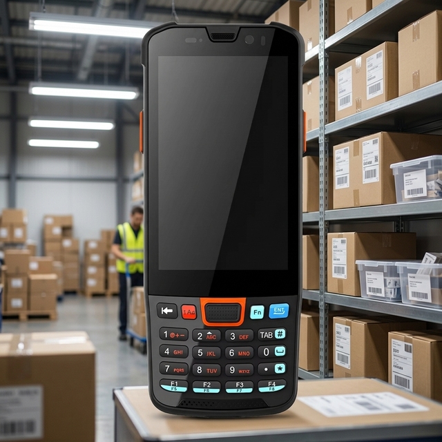 Cashino S2 Android 11 Rugged PDA Handheld Barcode Scanner 4G WiFi IP68 Data Terminal with Keyboard for Logistics Retail
