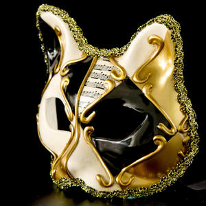 หน้ากากปาร์ตี้สไตล์เม็กซิกัน หน้ากากครึ่งหน้าแนวอนิเมะ สำหรับงานเทศกาล ปาร์ตี้แฟนซี หน้ากากแต่งหน้าสไตล์ยุโรปและอเมริกา รูปแบบหน้ากากจิ้งจอก - Product Image 3