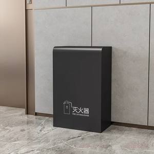 ตู้เก็บถังดับเพลิงติดผนังสแตนเลสสำหรับห้างสรรพสินค้า/สำนักงาน ทนทาน หนา 1 มม./1.2 มม. จัดเก็บง่าย - Product Image 1